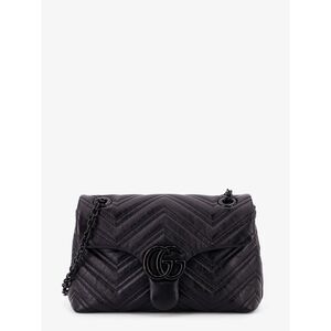 Gucci Women Matelasse Leather Gg Marmont Crossbody Bag